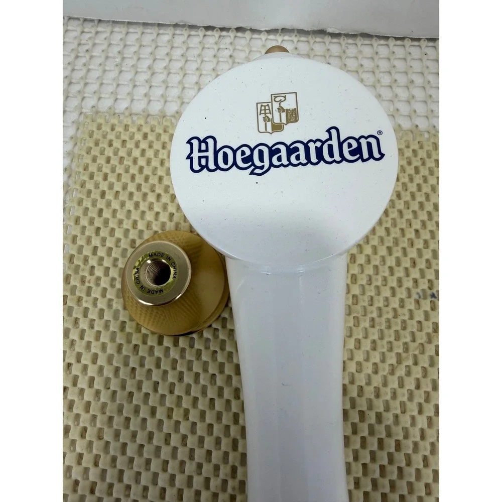 Hoegaarden‎ Beer Tap Handle White Belgian Wheat Draft Bar Keg Pump Marker NEW